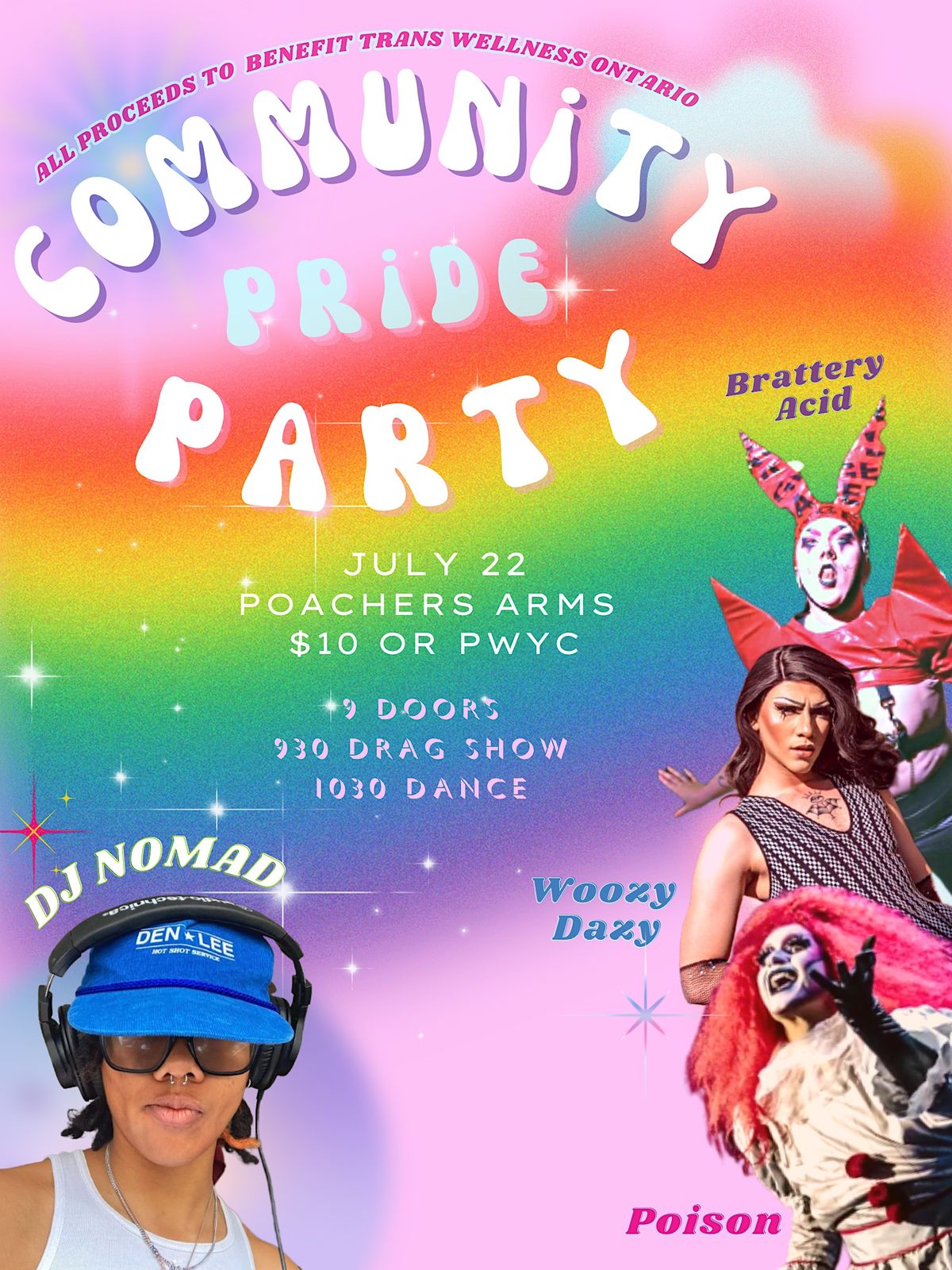 Community Pride Party July 22nd Poacher s Arms London July 22 To community-pride-party-july-22nd-poacher-s-arms-london-july-22-to