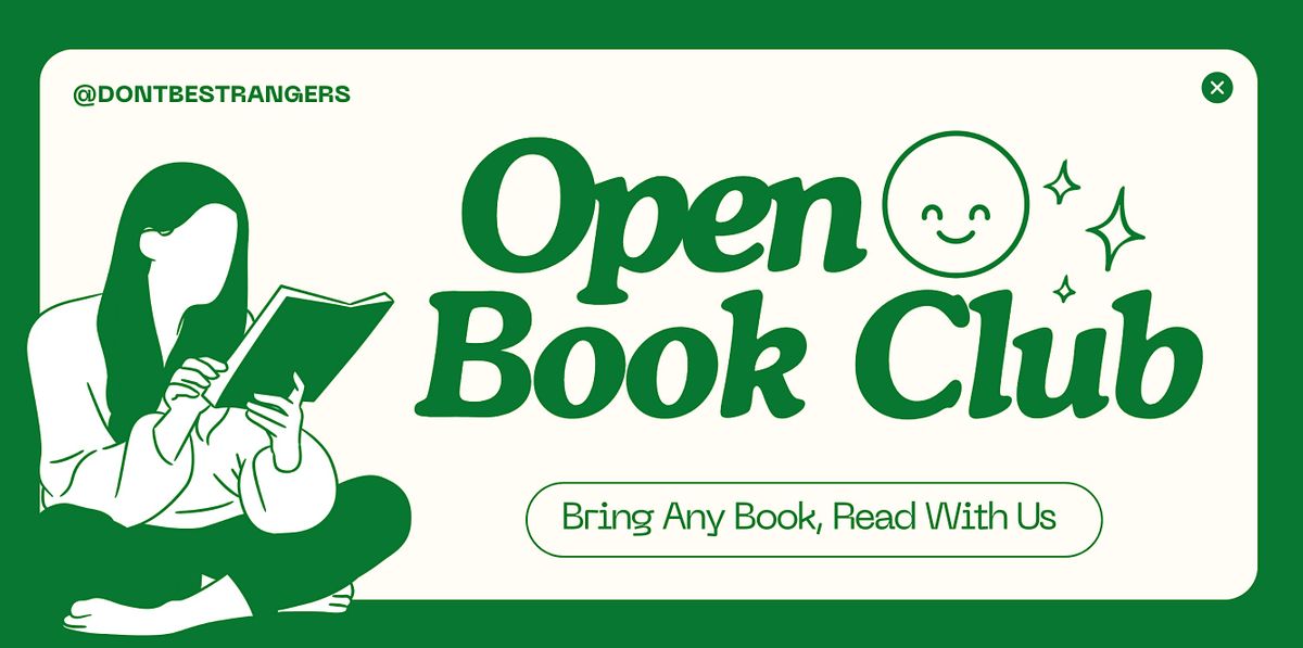 Open Book Club (Bring Any Book, Read With Us), Tom N Toms Coffee