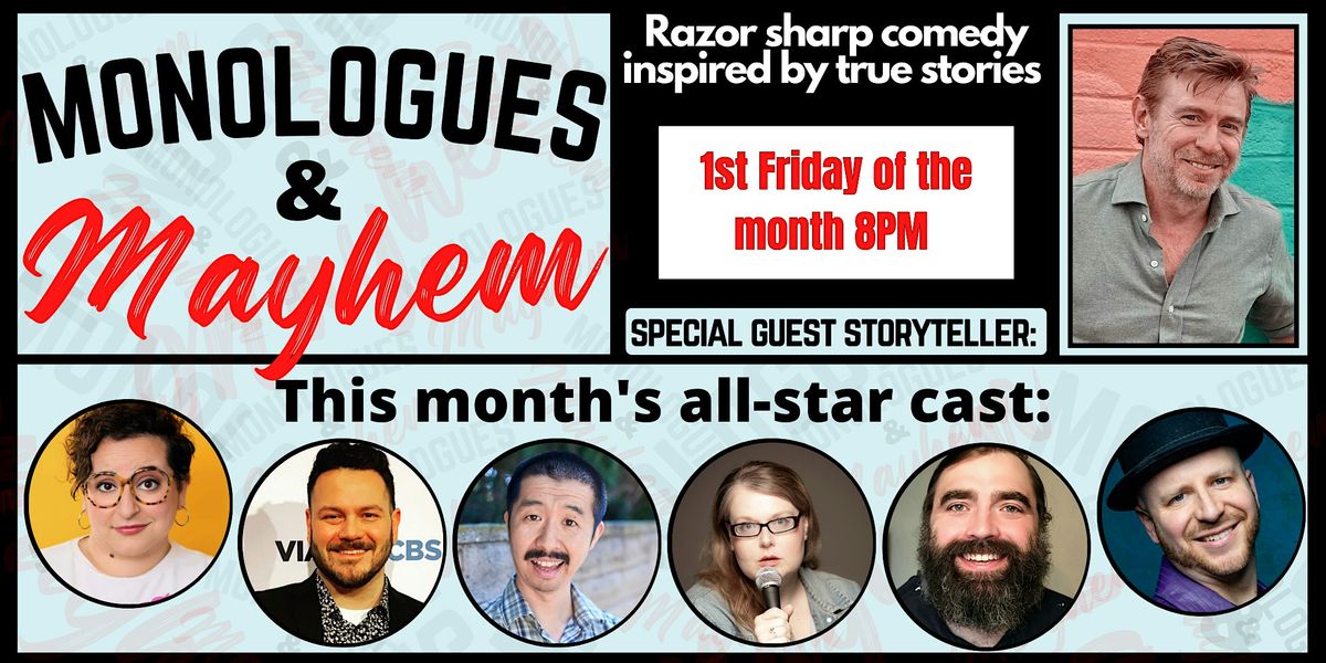 Monologues and Mayhem | Event in Glendale | AllEvents