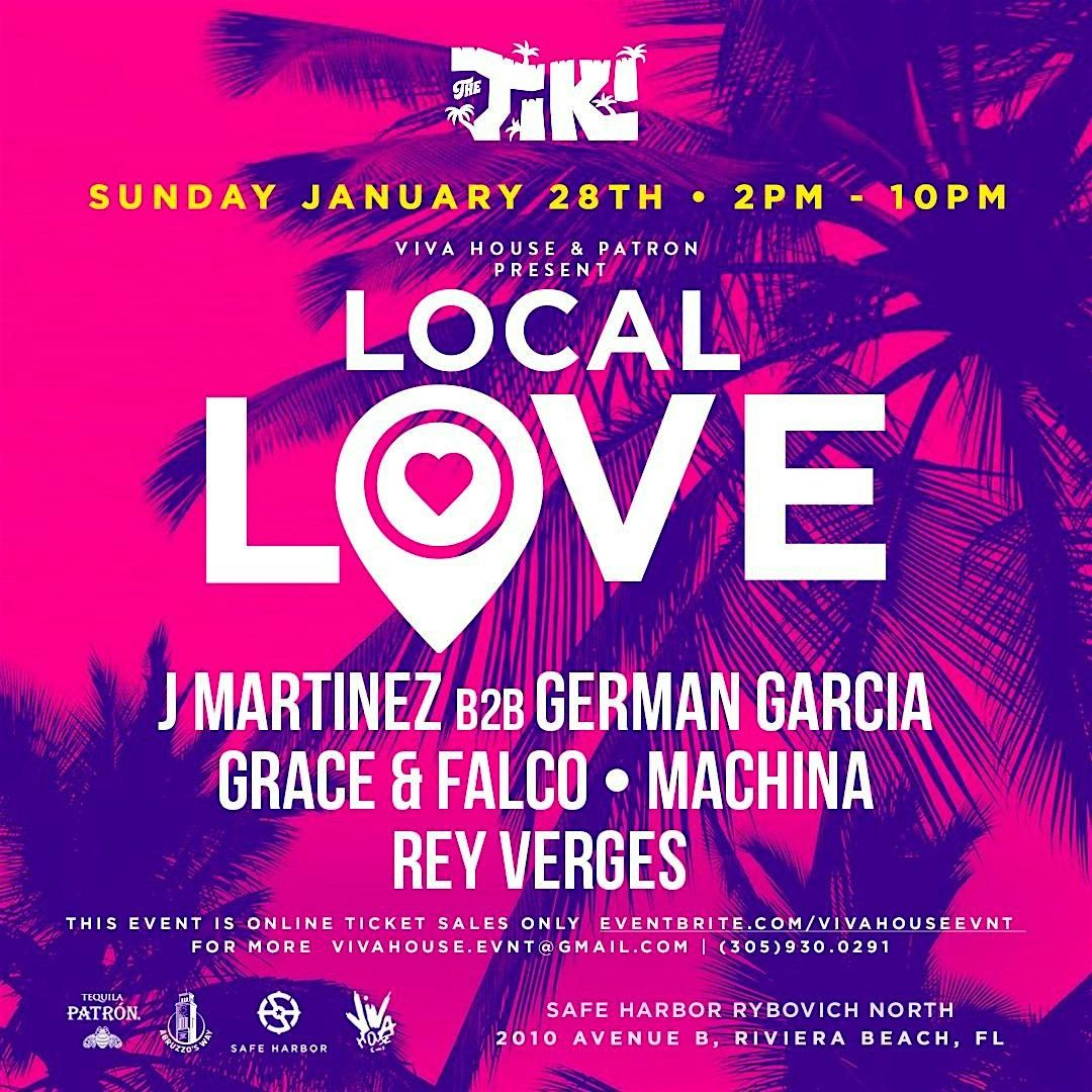 Viva house evnt presents, Local Love, Safe Harbor Rybovich Riviera