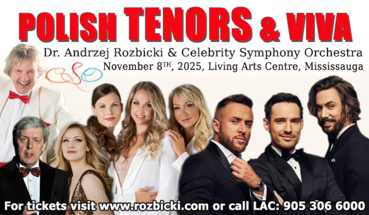 Polish Tenors & Viva, 7 November | Event in Mississauga | AllEvents