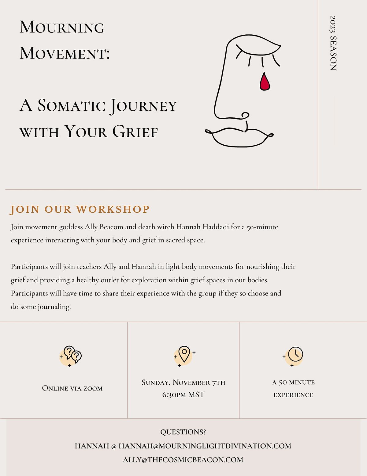Mourning Movement: A Monthly Somatic Journey with Your Grief, 4 June | Online Event | AllEvents.in