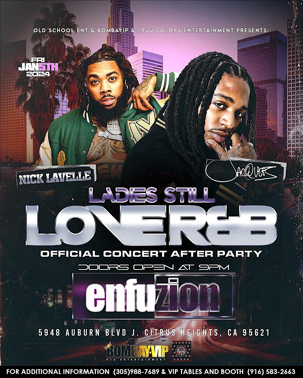Jacquees Official Concert After Party at Enfuzions w/ Nick LaVelle