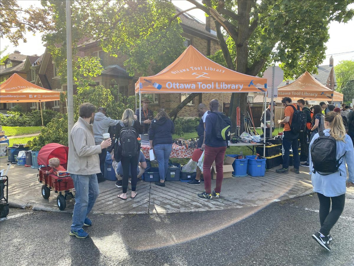 Great Glebe Garage Sale Tool Sale, 388 Third Avenue (corner of Chrysler St.), Ottawa, 25 May