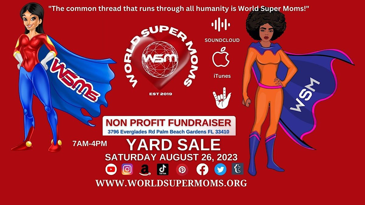 Non Profit Yard Sale Fundraiser Palm Beach Gardens, 3796 Everglades Rd