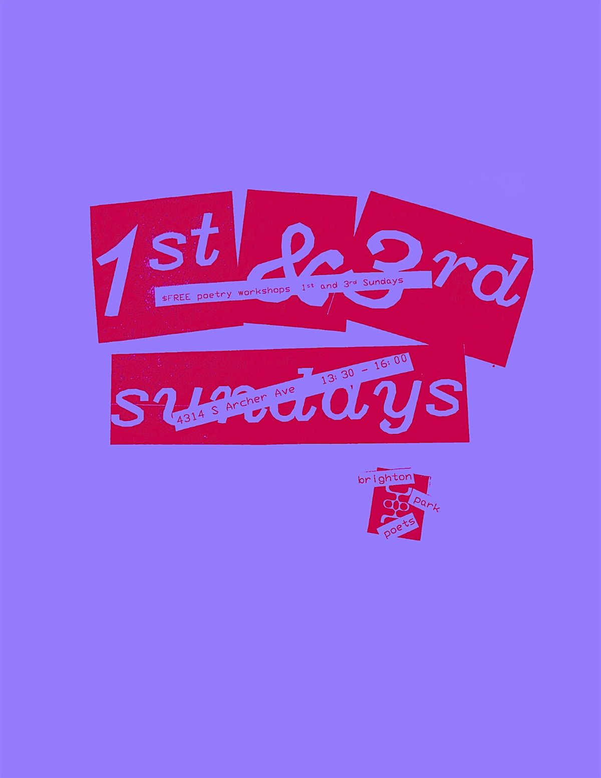 Free Generative Poetry Workshop, Brighton Park Branch, Chicago Public ...