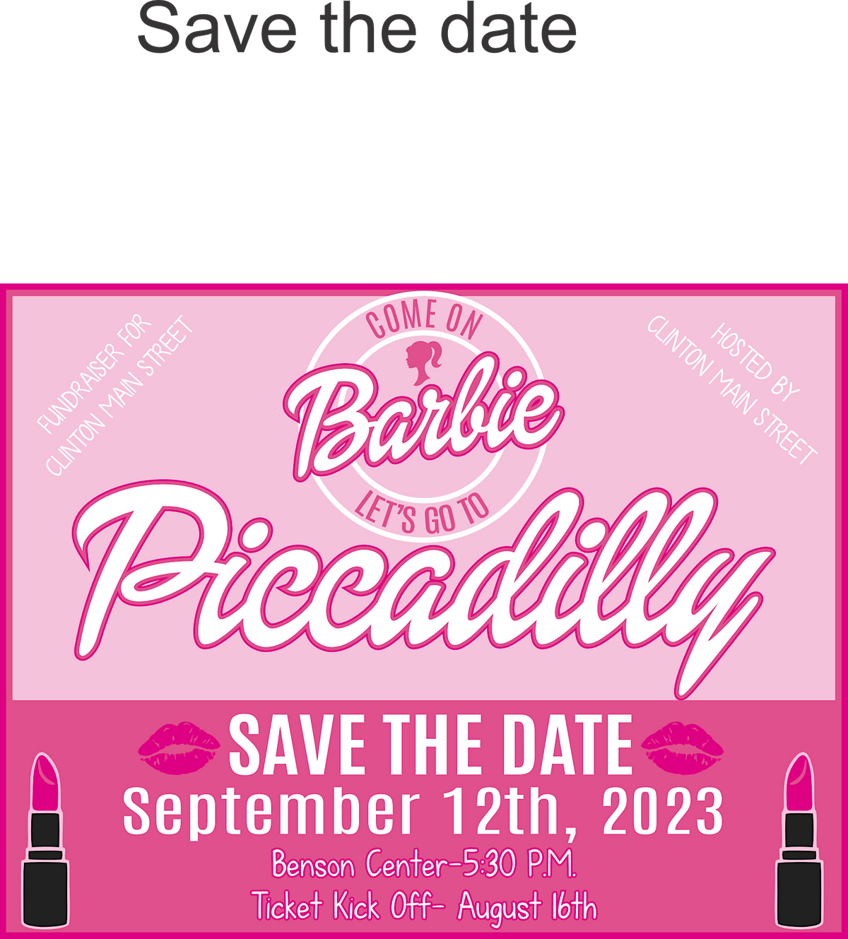Come On Barbie Lets Go to Piccadilly!, Benson Convention Center