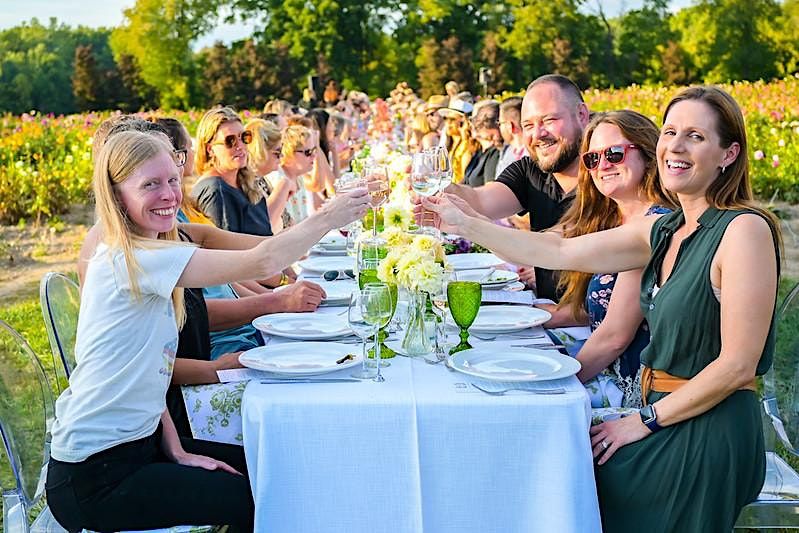 2023 American Grown Field to Vase Dinner Harmony Harvest Farm in