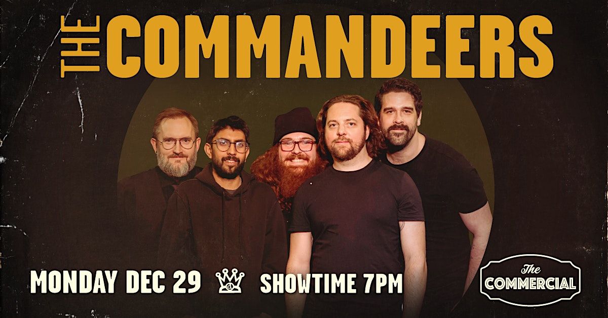 THE COMMANDEERS, 29 December | Event in Edmonton | AllEvents