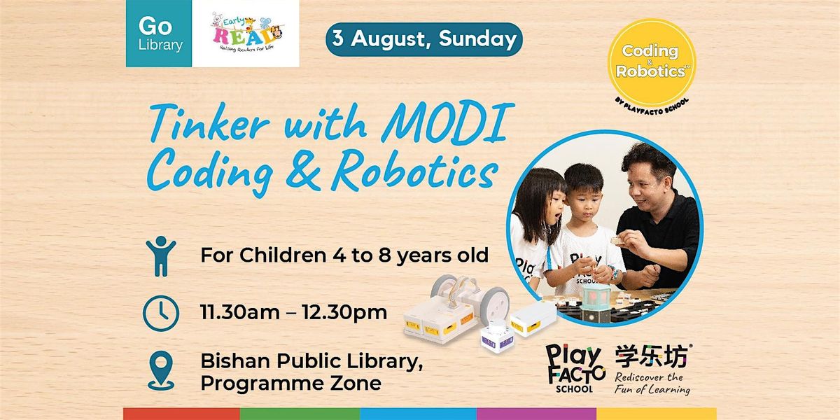 [DiscoverTech] Tinker with MODI Coding & Robotics, Bishan Public ...