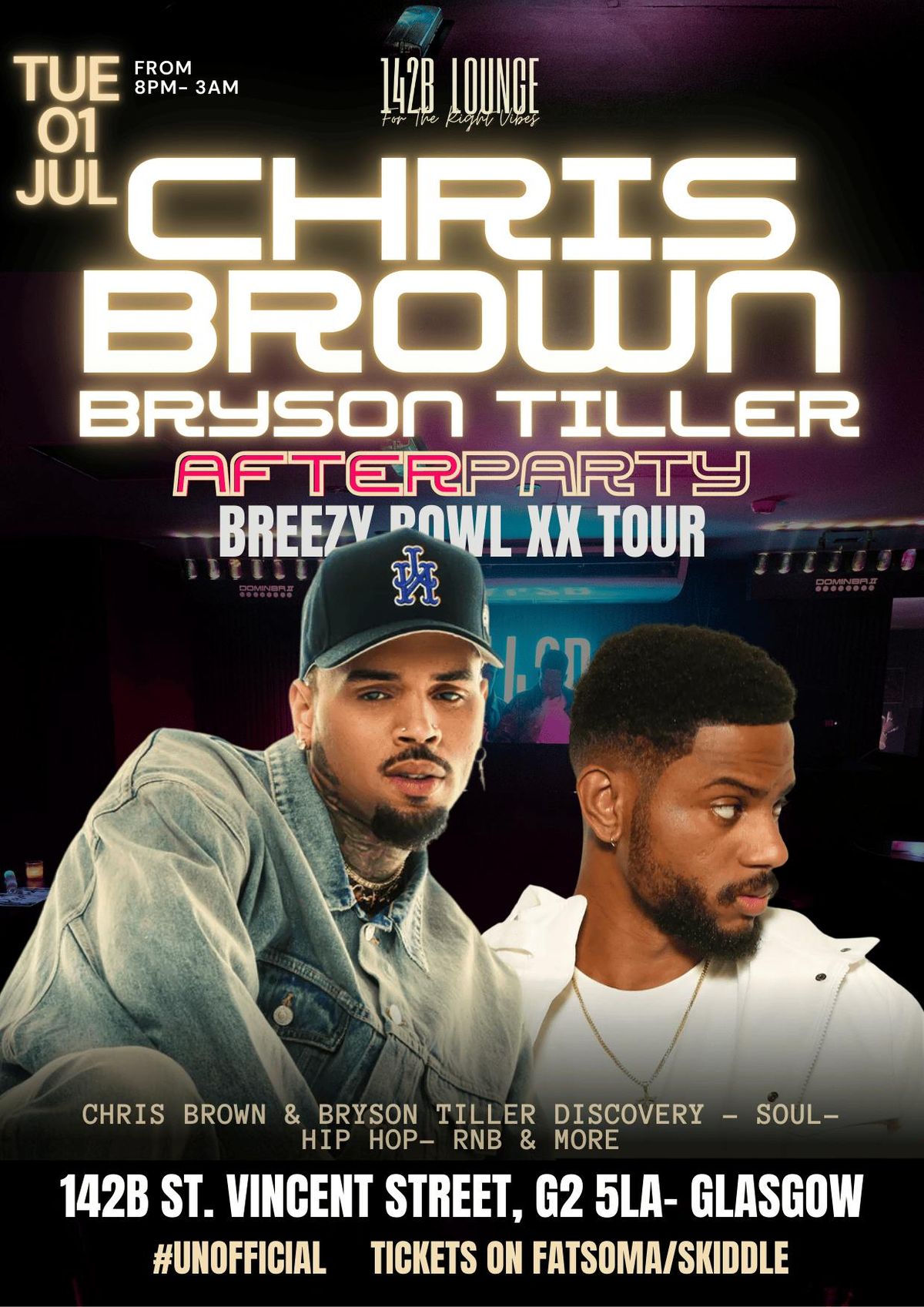 🎤 ✨ BREEZY BOWL ** AFTERPARTY✨  – THE ULTIMATE CHRIS BROWN TURN-UP! 🎶🔥🚀(Unofficial), 1 July