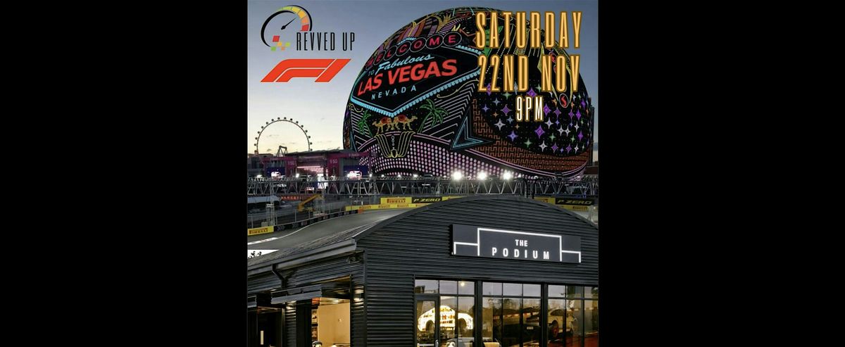 REVVED UP: F1 LAS VEGAS WATCH PARTY | Event in Houston | AllEvents