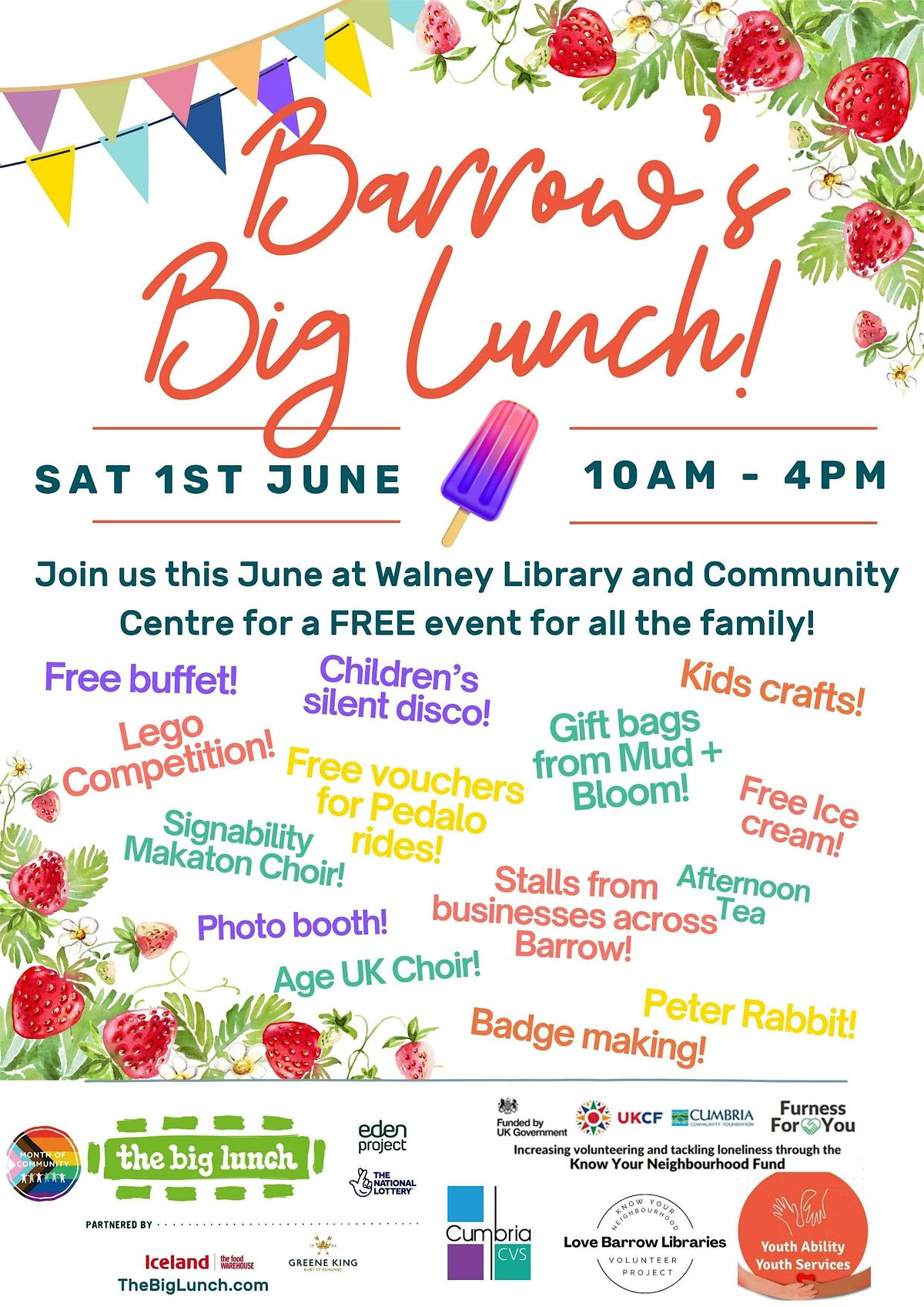 BARROW BIG LUNCH, Walney Community Centre, 1 June 2024 AllEvents.in
