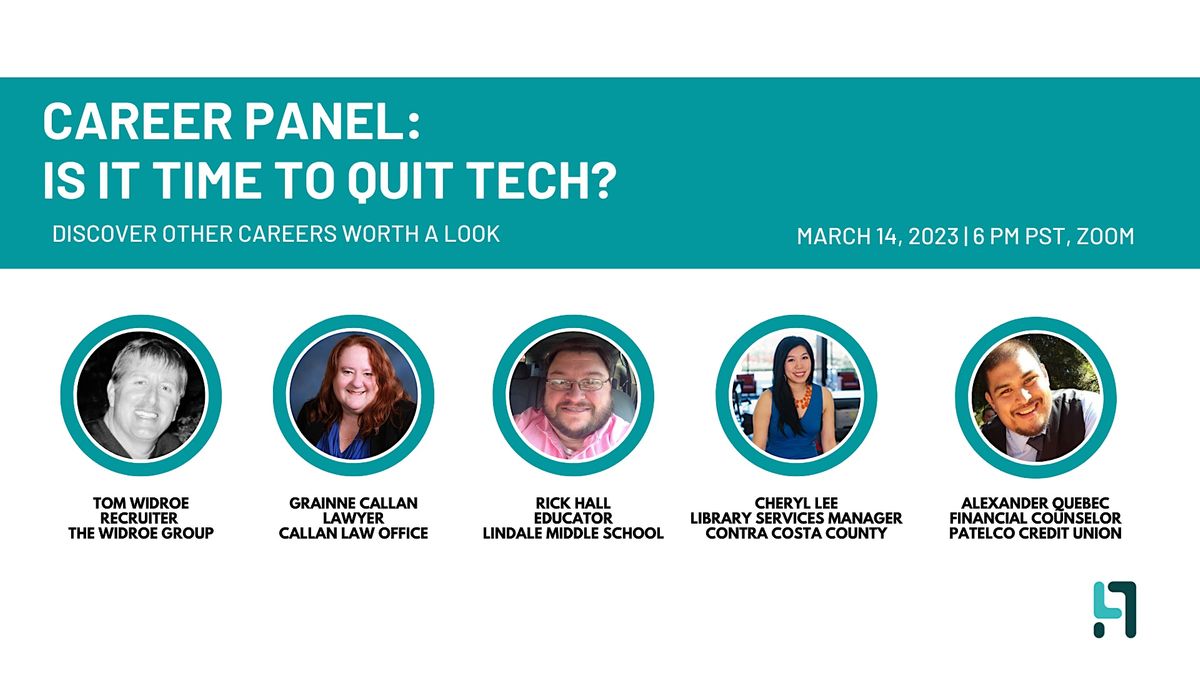 Career Panel Is It Time to Quit Tech? Discover Other Careers Worth a