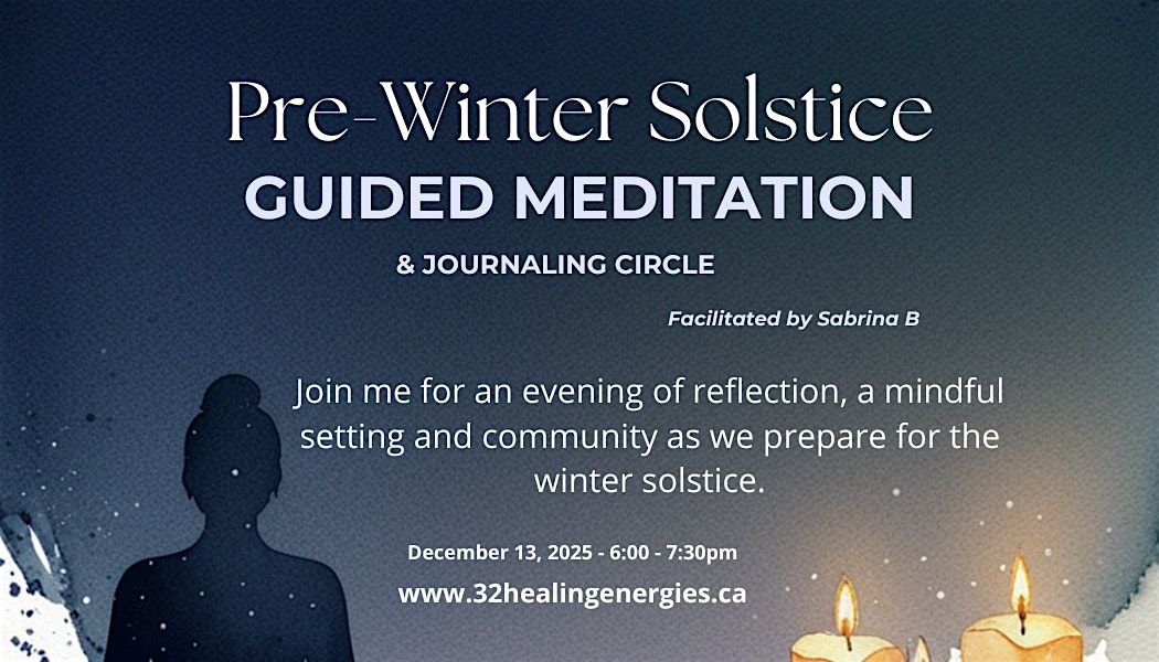 Pre-Winter Solstice Guided Meditation & Journaling, 13 December | Event in Niagara Falls | AllEvents