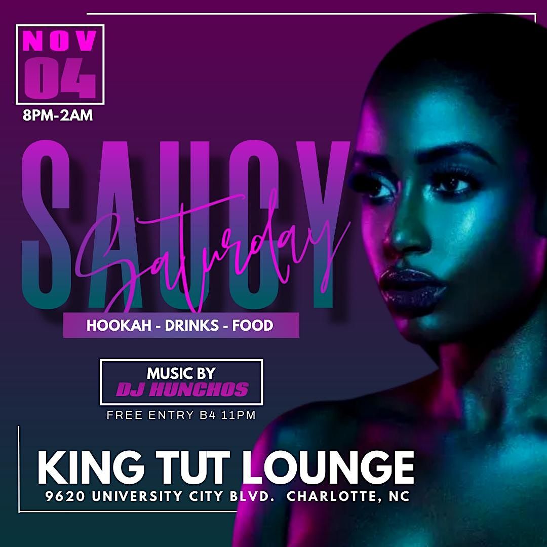 Saucy Saturday (Hookah and Cocktails), King Tut Hookah Lounge