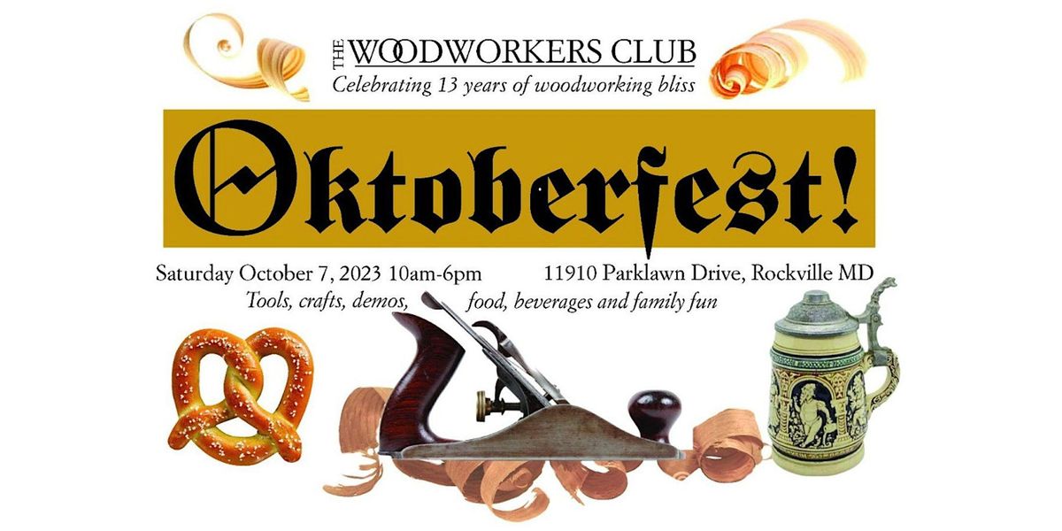 Woodworkers Club Annual Oktoberfest Festival & Craft Fair, Woodcraft of