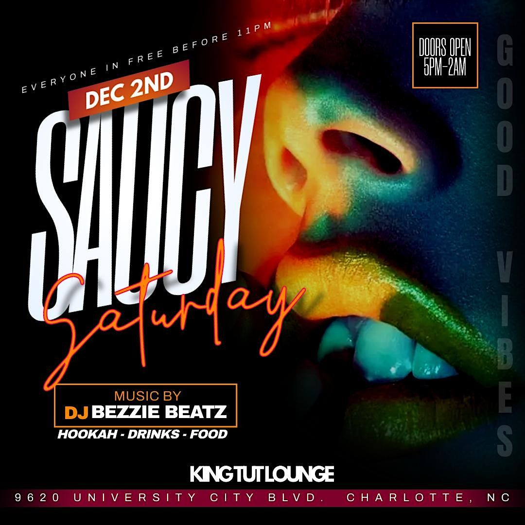 Saucy Saturday (Hookah and Cocktails), King Tut Hookah Lounge, Charlotte, December 2 to December