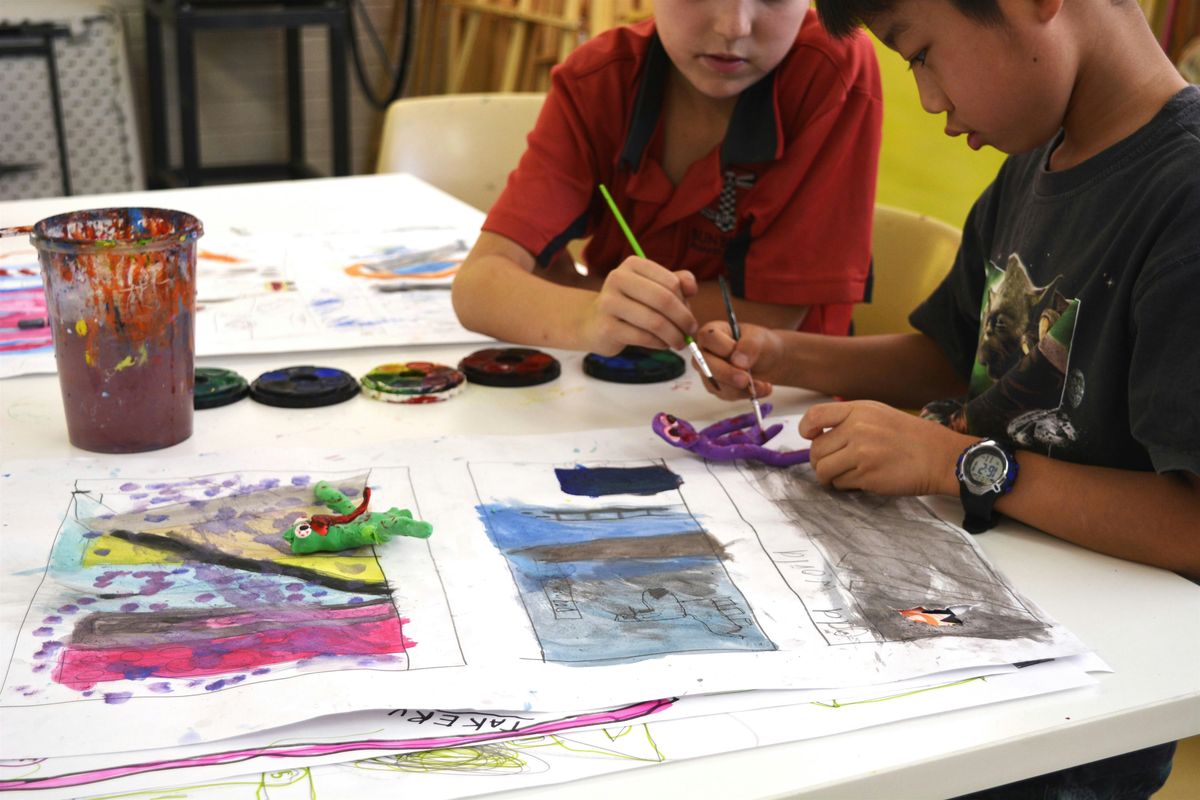 After School Art Classes Young Visions Term 1 (910yrs), Bunbury Regional Art Gallery