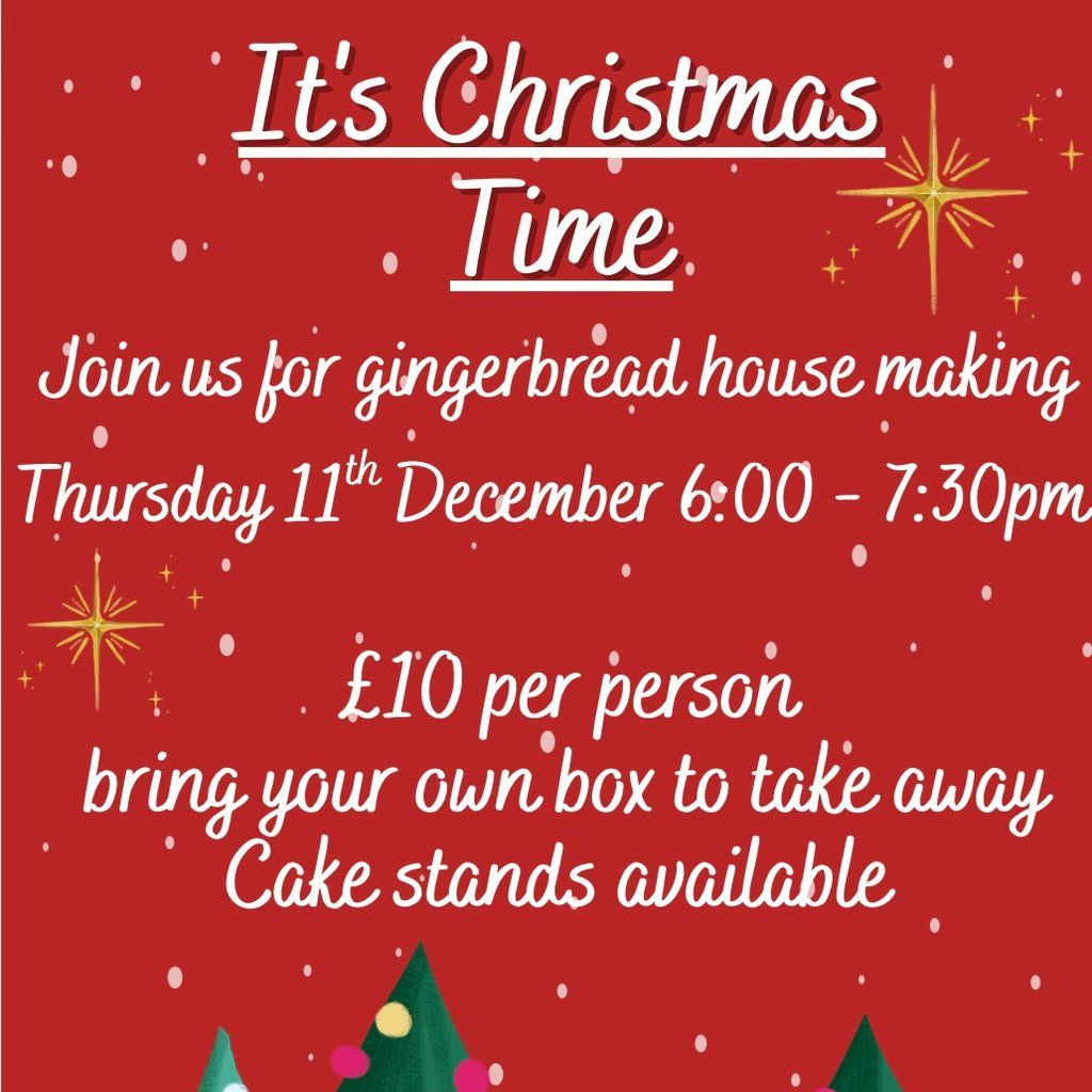 Build and create your very own gingerbread house!, 11 December | Event in Huddersfield | AllEvents