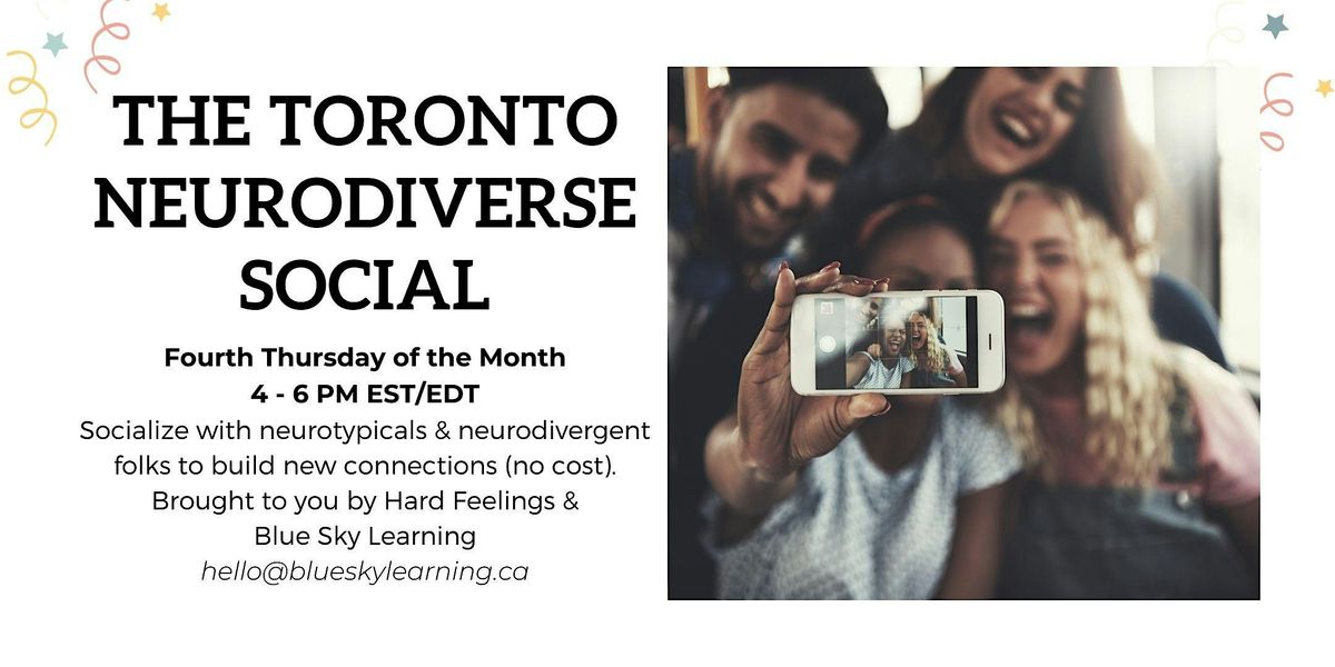 The Toronto Neurodiverse Social | Event in Toronto | AllEvents