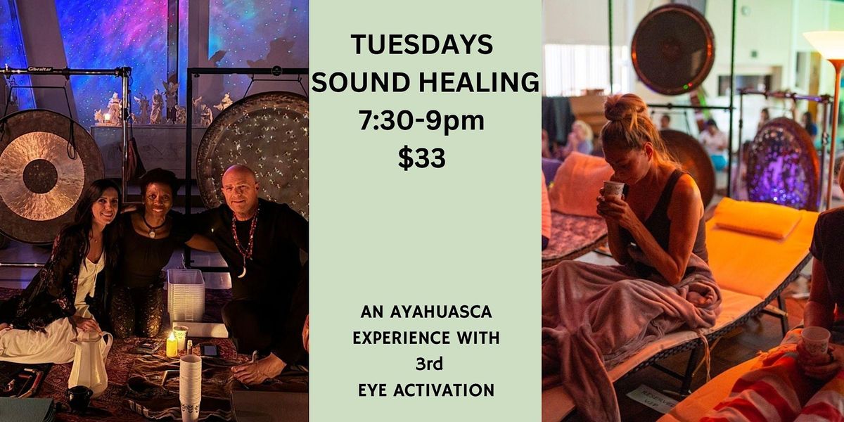 THURSDAYS SOUND HEALING PINEAL GLAND ACTIVATION., Le Sound Temple