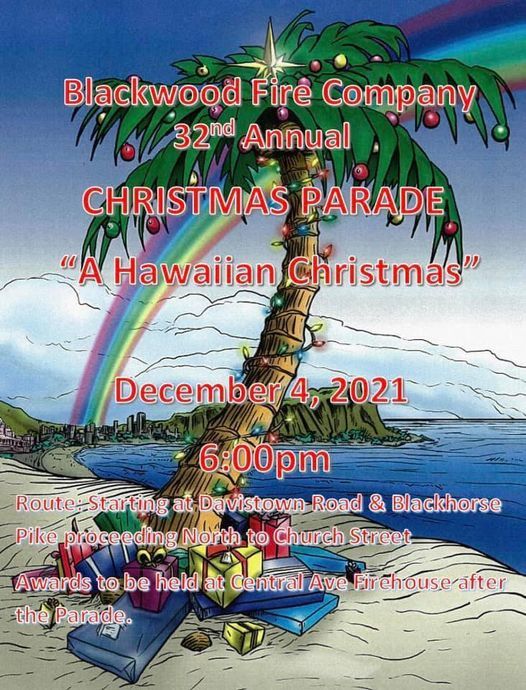 Blackwood Fire Co 32nd Annual Christmas Parade, Blackwood, New Jersey