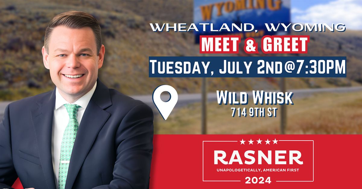 Meet Reid Rasner, The Wild Whisk, Wheatland, 2 July 2024 | AllEvents.in