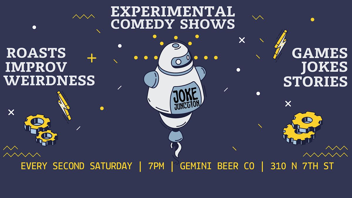 Second Saturday Experimental Comedy Show, Gemini Beer Company, Grand