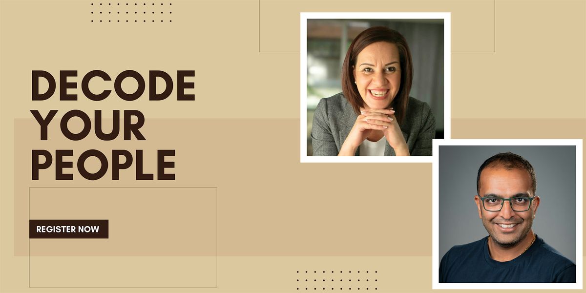 Decode Your People: Behaviour Profiling for Performance, 28 November | Event in New Plymouth | AllEvents