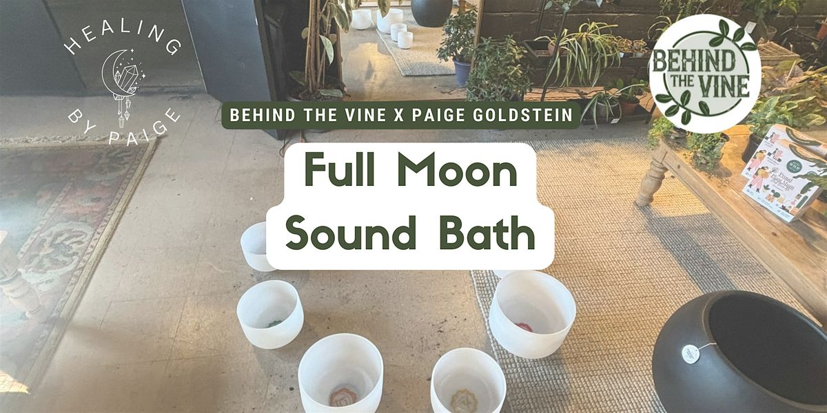 Sound Healing at Behind The Vine, 3 January | Event in Union | AllEvents