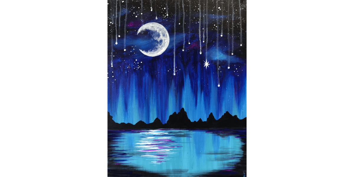 Cosmic Starfall - Paint and Sip in Sacramento | Classpop!™, 24 January | Event in Elk Grove | AllEvents