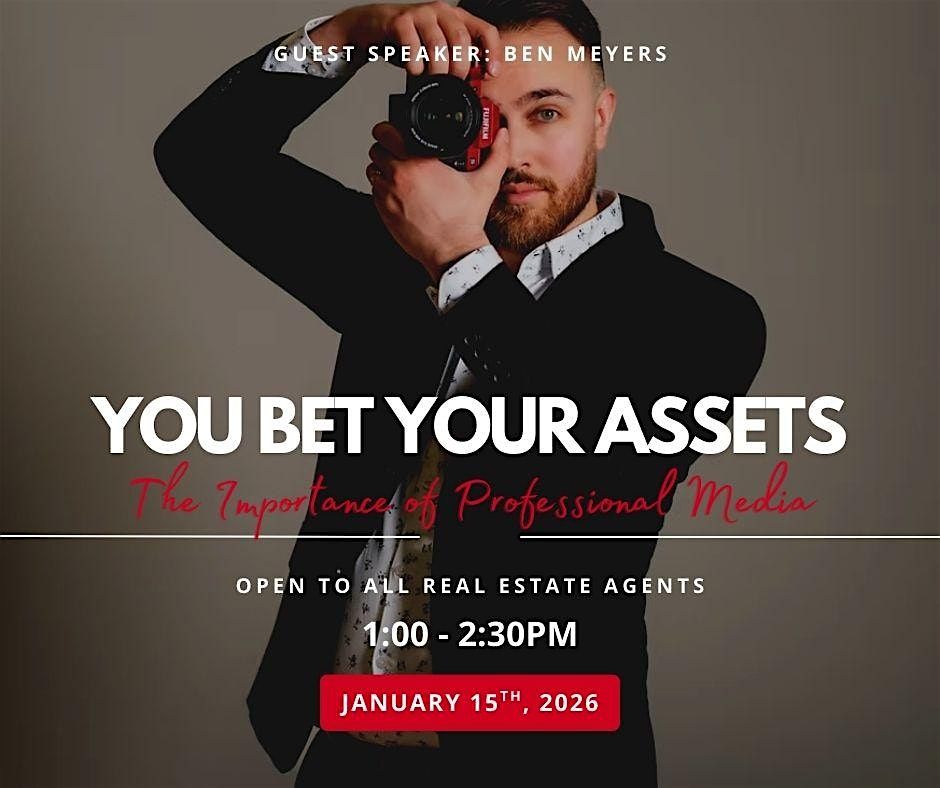 You Bet Your Assets: The Importance Professional Media, 15 January | Event in Kingston | AllEvents