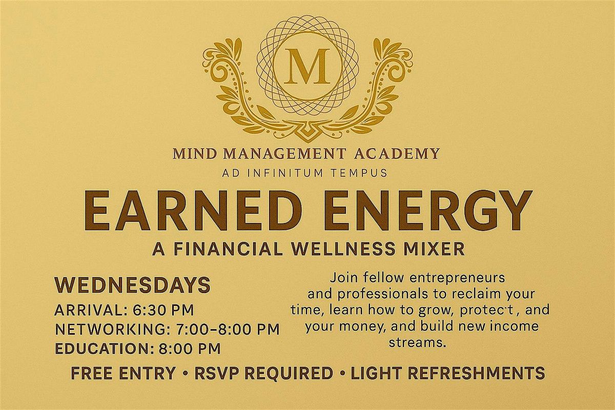 Mind Management Academy Presents: Earned Inner-G | Event in Norcross | AllEvents