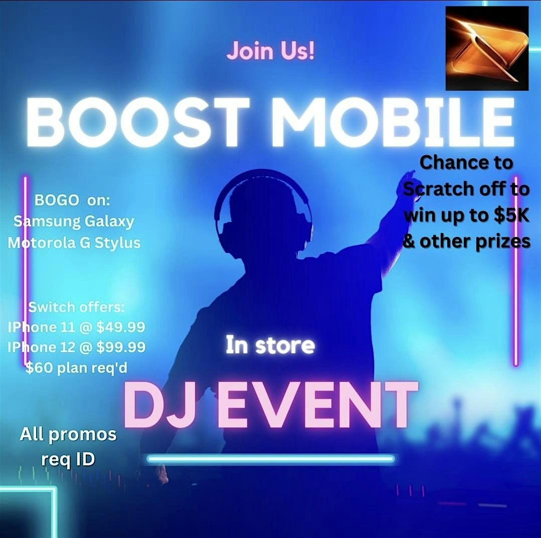 Boost mobile DJ event, 21-16 36th Ave, Queens, 15 March 2024 | AllEvents
