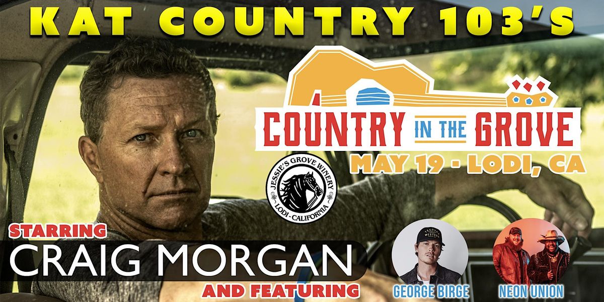 Kat Country 103 Present Country in the Grove 1 Featuring Craig