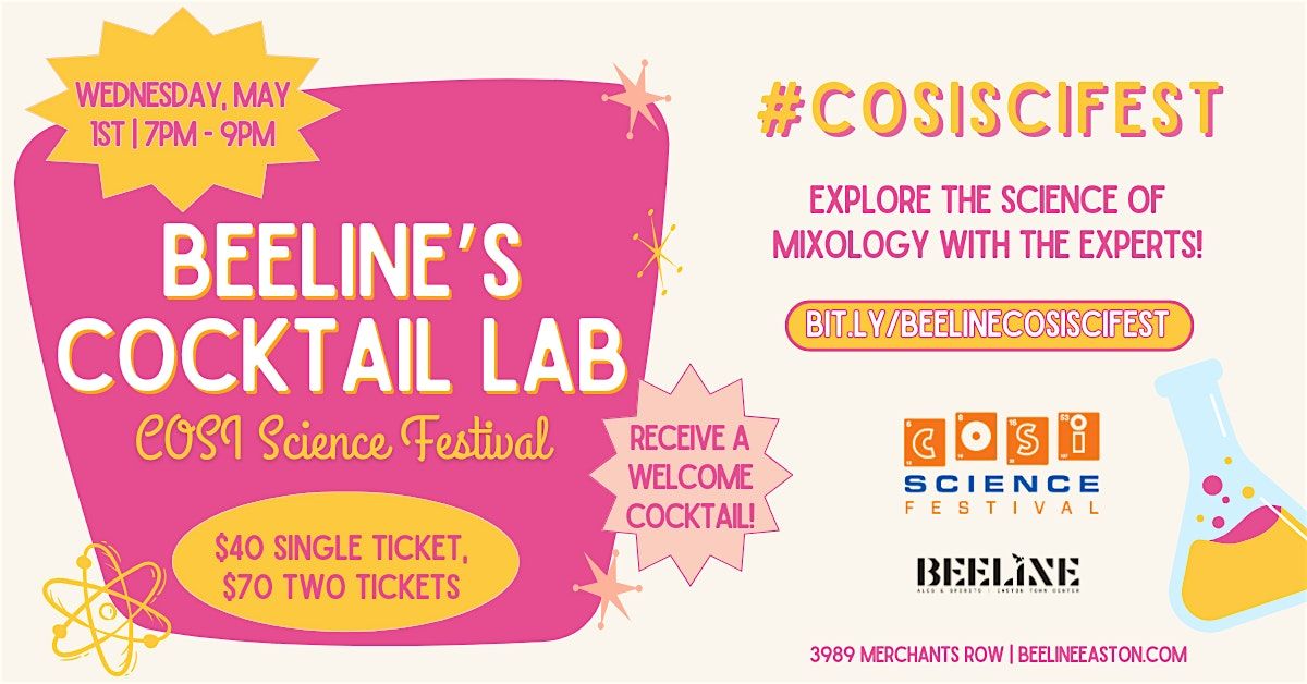 Beelines Cocktail Lab, Beeline Easton Town Center, Columbus, 1 May