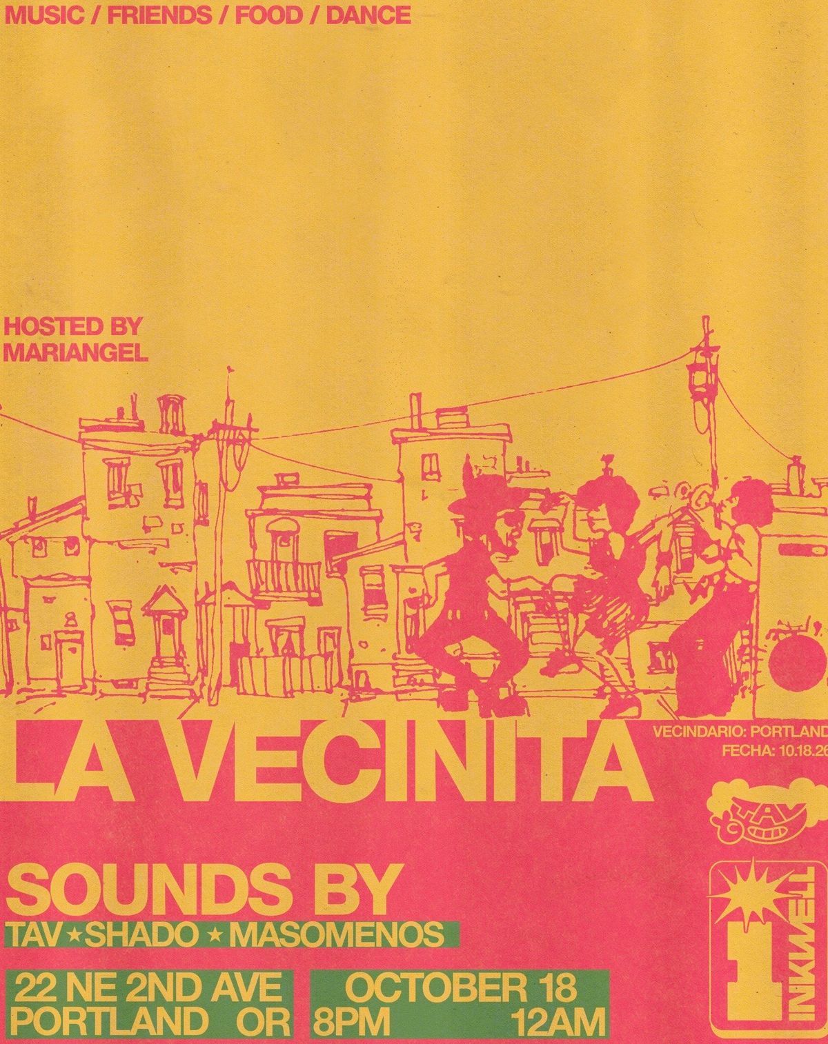 La Vecinita, La Factoria, Portland, 18 October 2026 | AllEvents