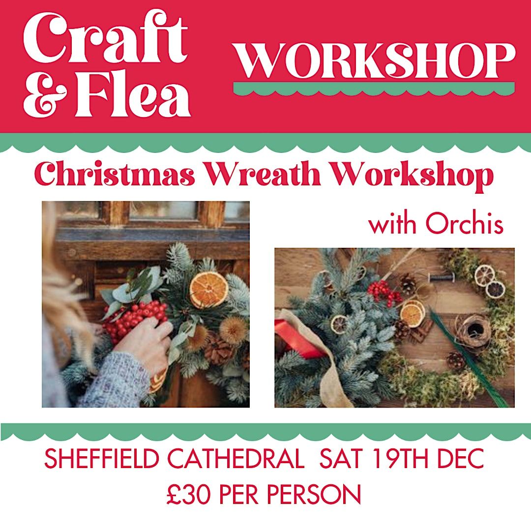 Christmas Wreath Sheffield Cathedral, Sheffield Cathedral