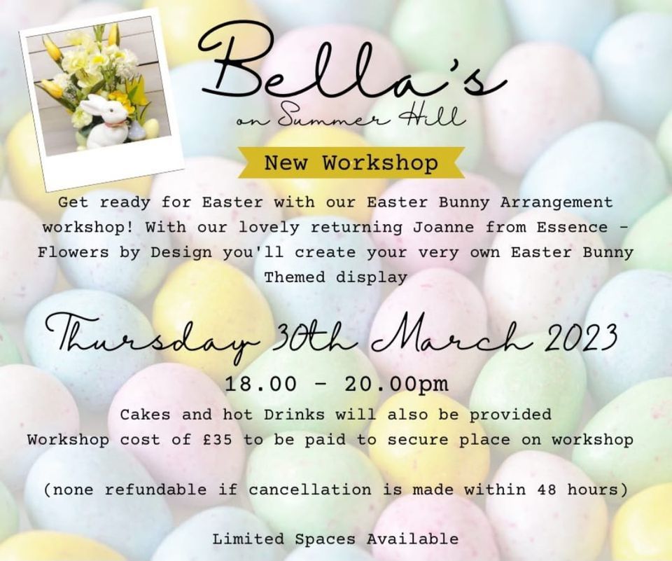 Easter Bunny Arrangement, 52 Summer Hill, Halesowen, B63 3BU, United