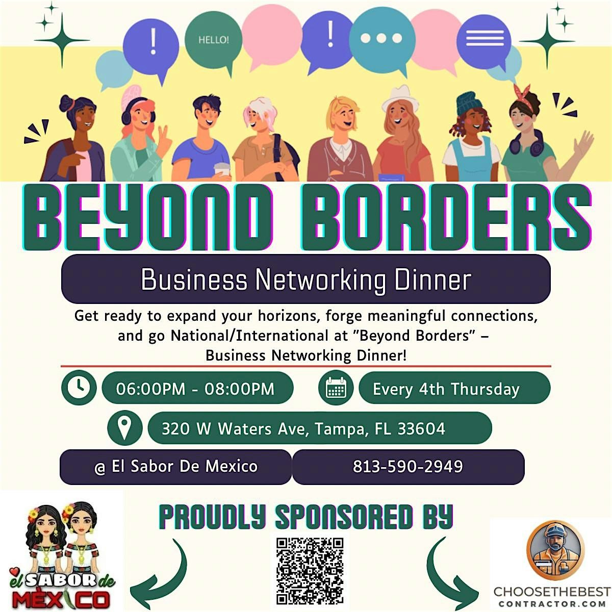 “Beyond Borders” Business Networking Dinner | Event in Tampa | AllEvents