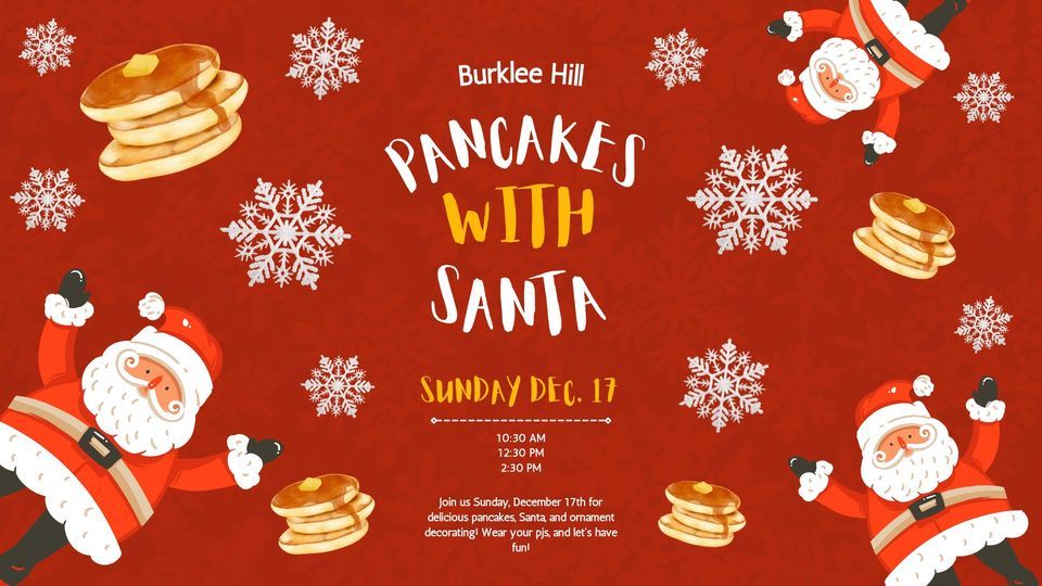 Pancakes With Santa, Burklee Hill Vineyards, Lubbock, December 17 2023