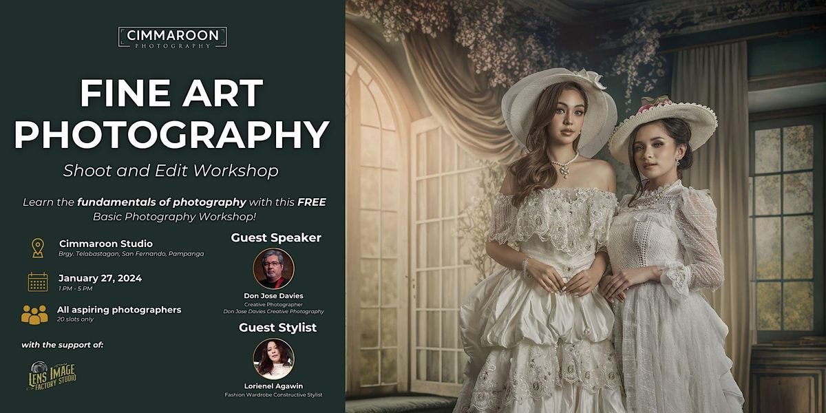 Fine Art Shoot and Edit Workshop, Cimmaroon Photography (Pampanga), San ...