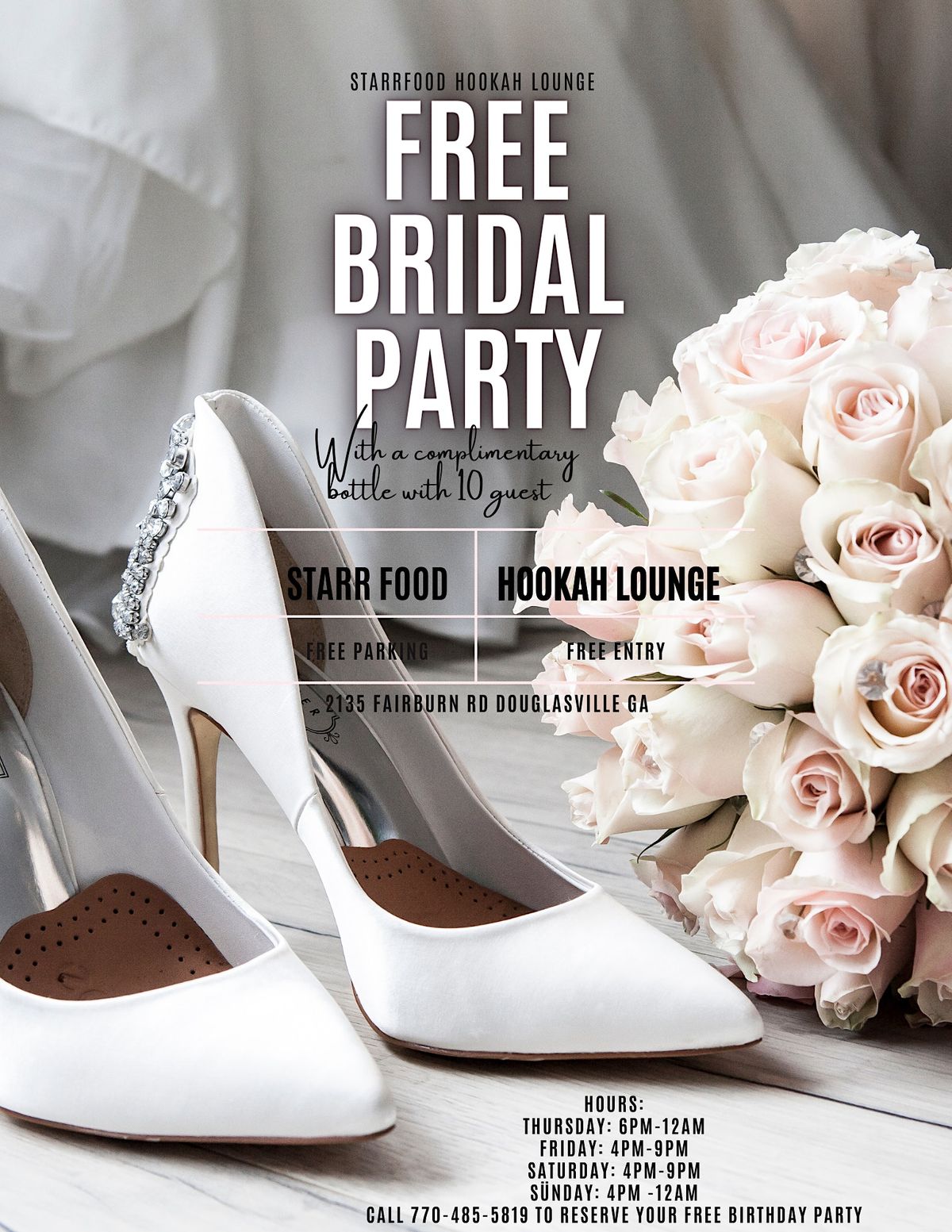 FREE Bridal Showers, 2135 Fairburn Rd, Douglasville, 2 June 2023