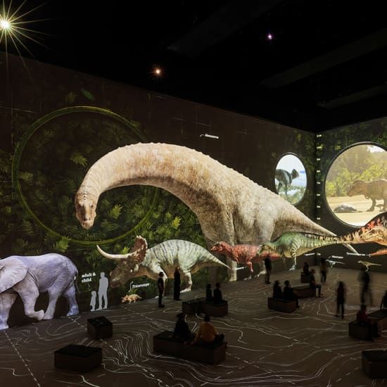 Planète Préhistorique : Dinosaures, L’expérience immersive à l’Atelier des Lumières, 10 December
