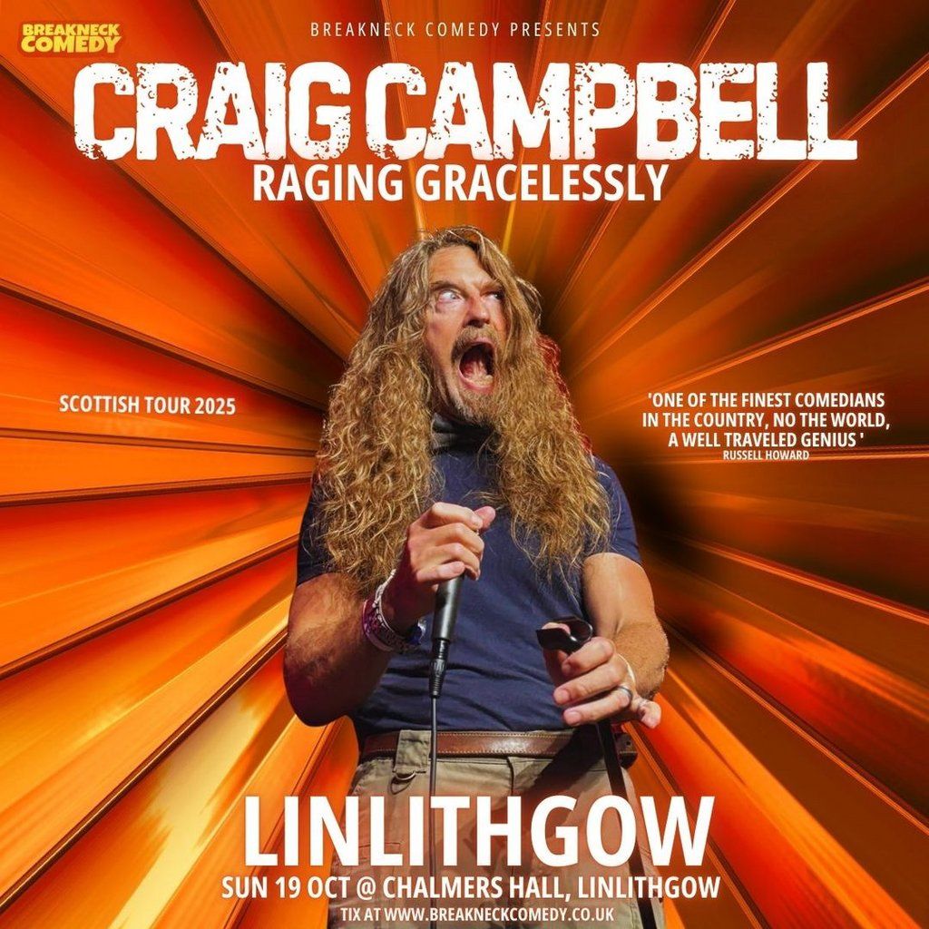 Craig Campbell: Raging Graciously, 19 October | Event in Grangemouth | AllEvents