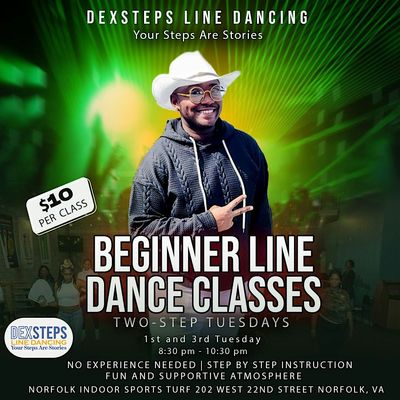 DexSteps Line Dancing logo