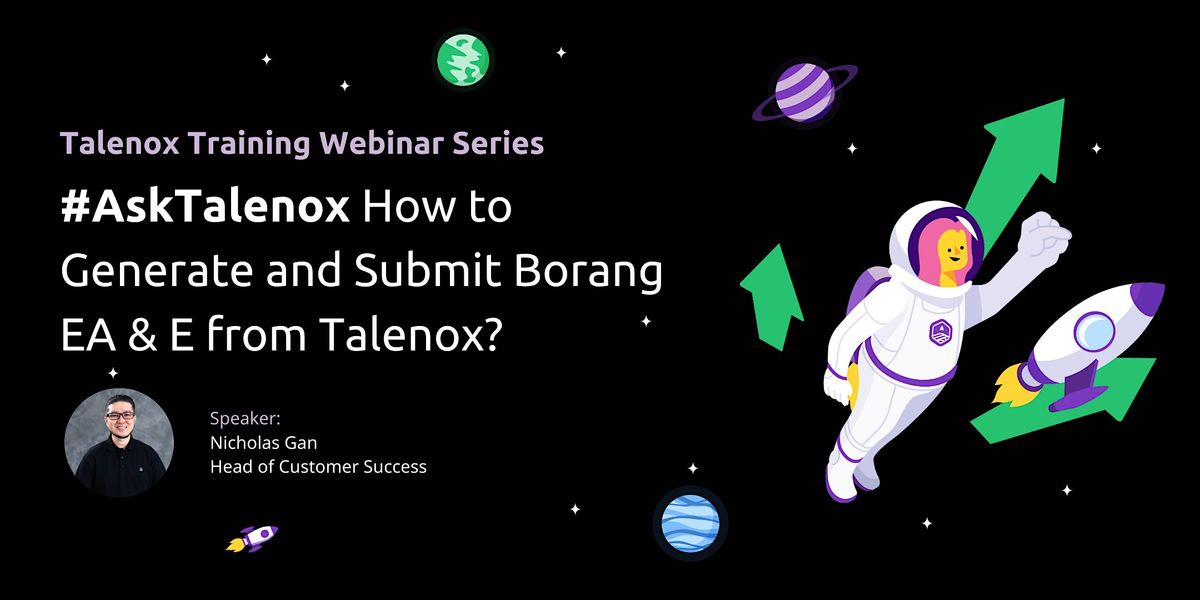 #AskTalenox How to Generate Borang EA & E from Talenox?, February 14 ...