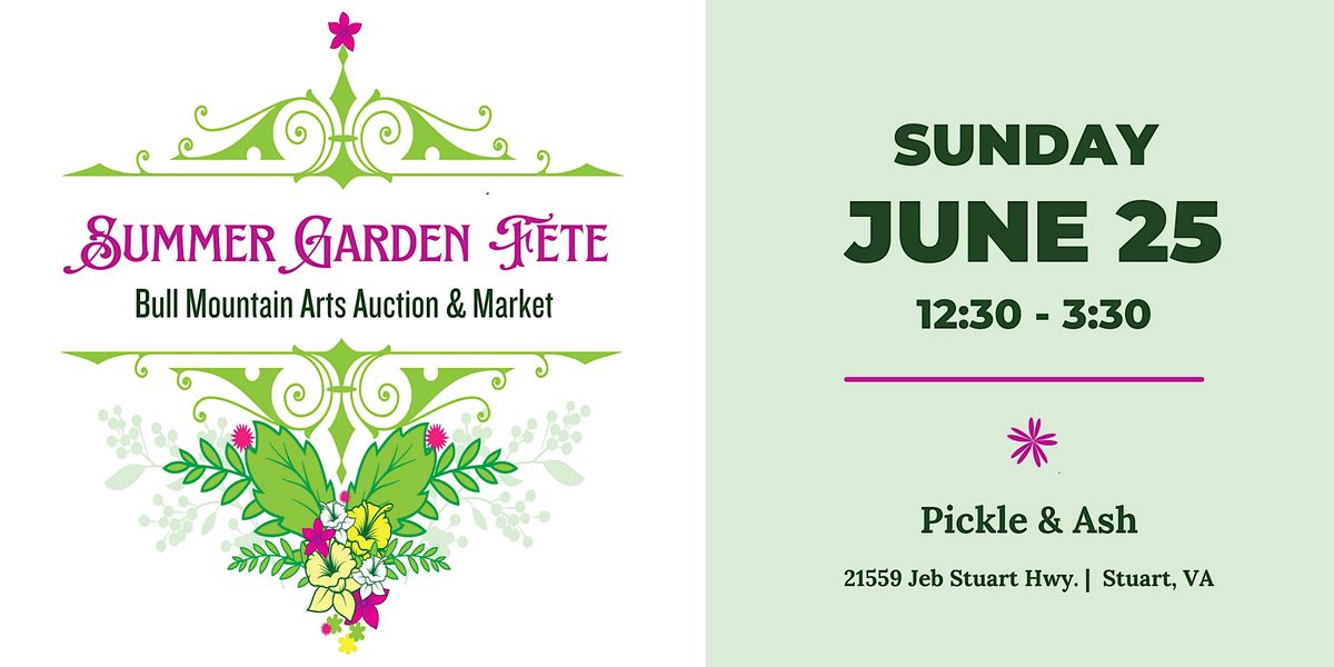 Summer Garden Fete, Pickle & Ash, Stuart, 25 June 2023 AllEvents.in