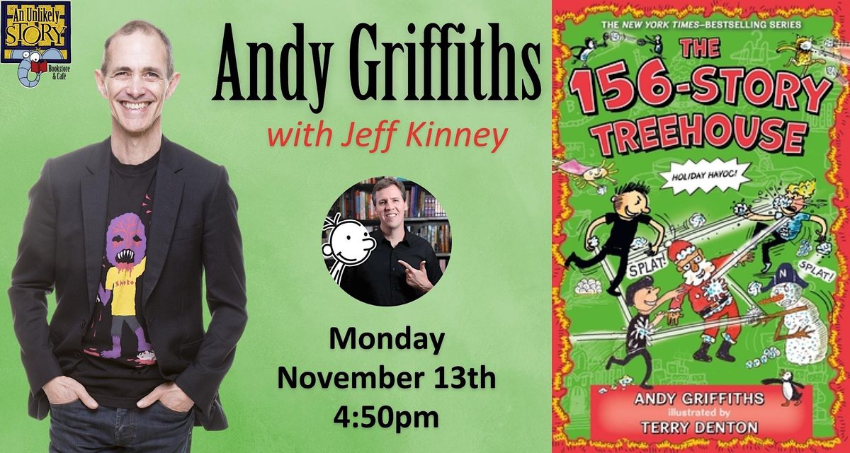 Andy Griffiths with Jeff Kinney, An Unlikely Story, Plainville